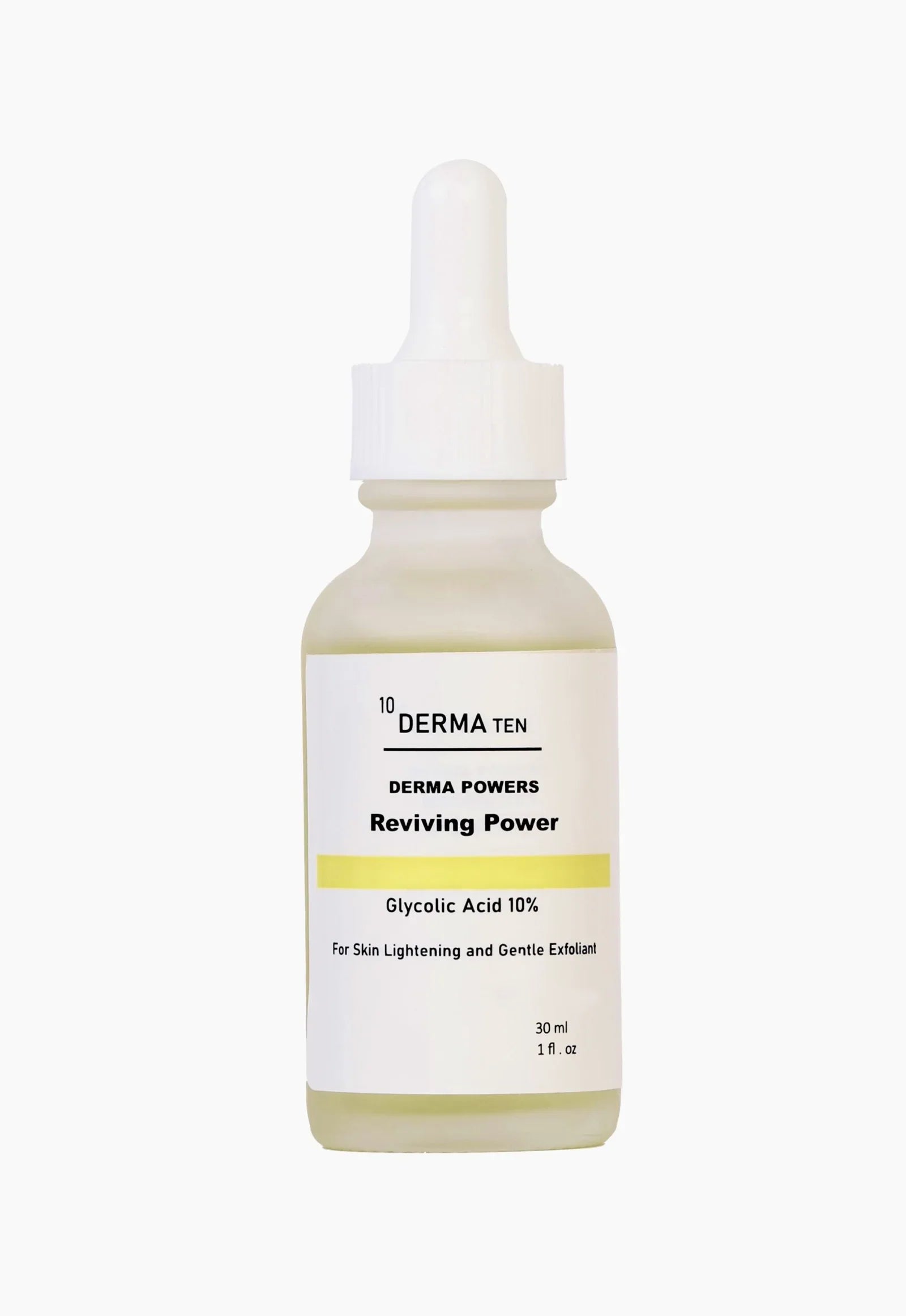 Derma Ten Glycolic Acid Skin Peeling Serum 30ml (reviving power)