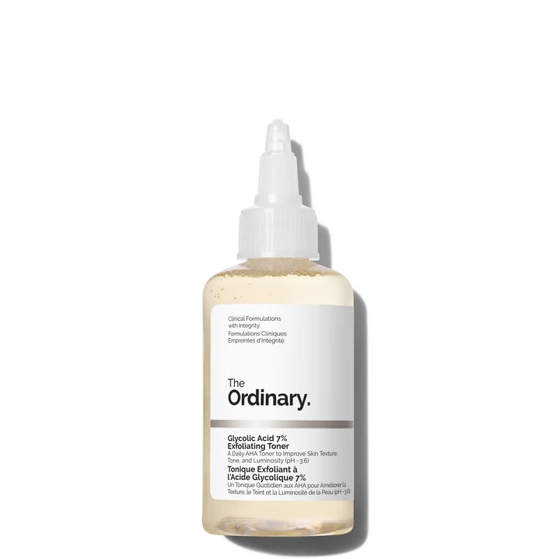 the ordinary Glycolic Acid 7% toning solution 240ml